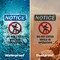 Signmission Do Not Enter While OSHA Notice Sign, Plastic, 7in W x 10in L, 2PK OS-2PACK-NS-P-710-V-11257 - alternate 6